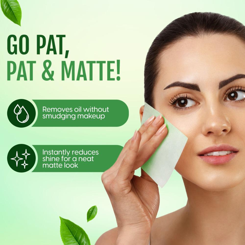 Matra Oil Control Blotting Sheets Face Oil Absorbing Paper Pocket Sized Remover Tissues