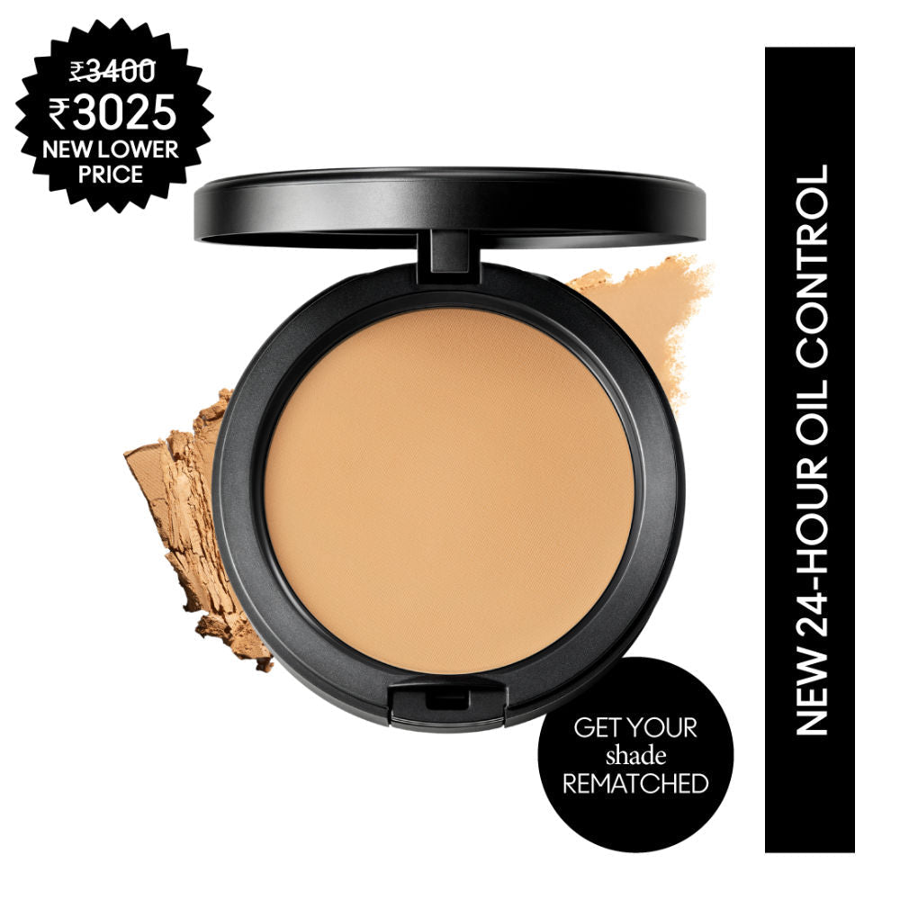 M.A.C Studio Fix Powder Plus 24-Hour Oil Control Compact Foundation With Rose & Red Algae Extracts
