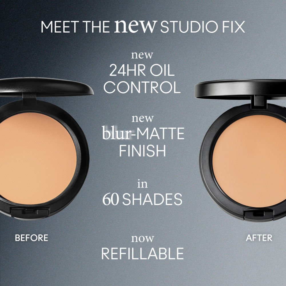 M.A.C Studio Fix Powder Plus 24-Hour Oil Control Compact Foundation With Rose & Red Algae Extracts