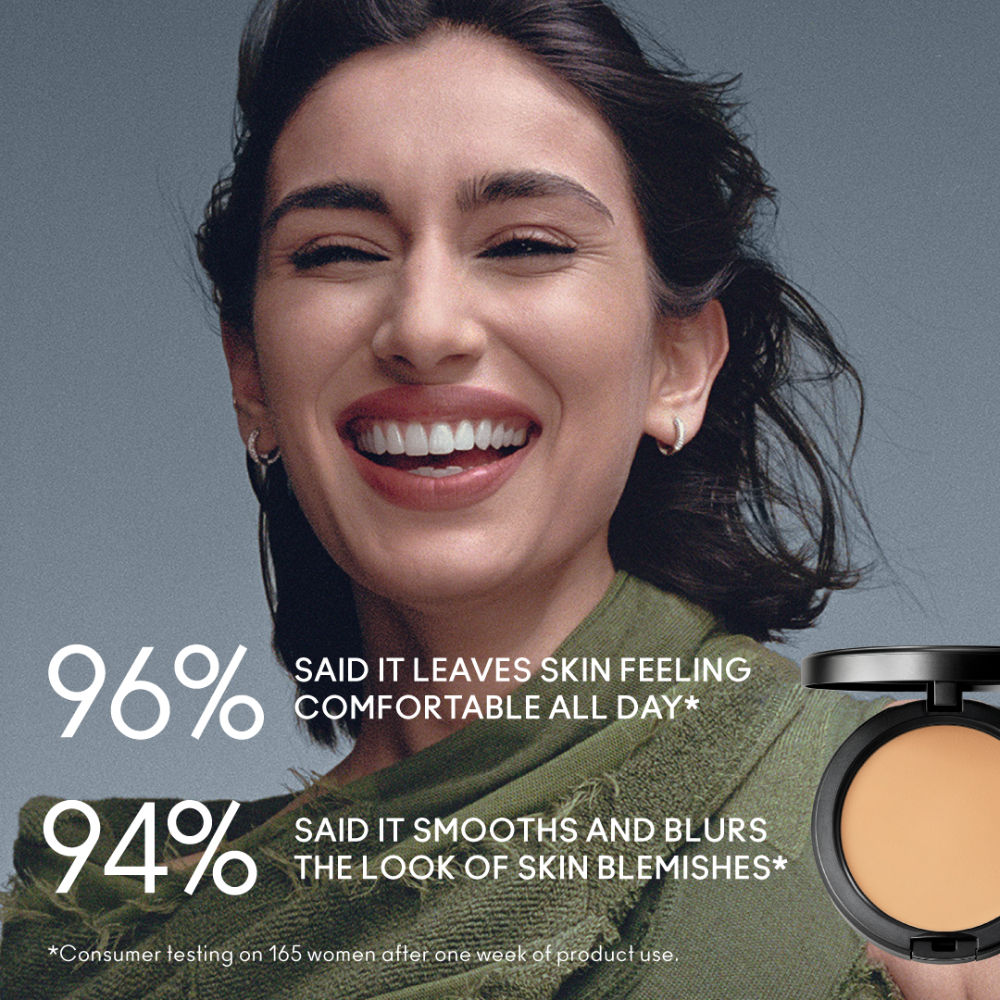 M.A.C Studio Fix Powder Plus 24-Hour Oil Control Compact Foundation With Rose & Red Algae Extracts