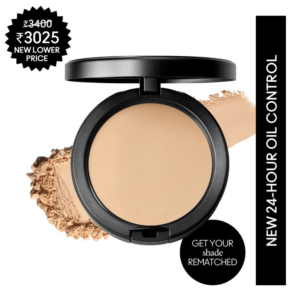 M.A.C Studio Fix Powder Plus 24-Hour Oil Control Compact Foundation With Rose & Red Algae Extracts
