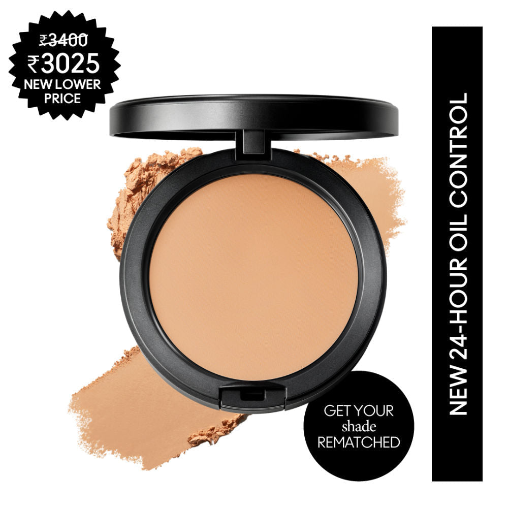 M.A.C Studio Fix Powder Plus 24-Hour Oil Control Compact Foundation With Rose & Red Algae Extracts