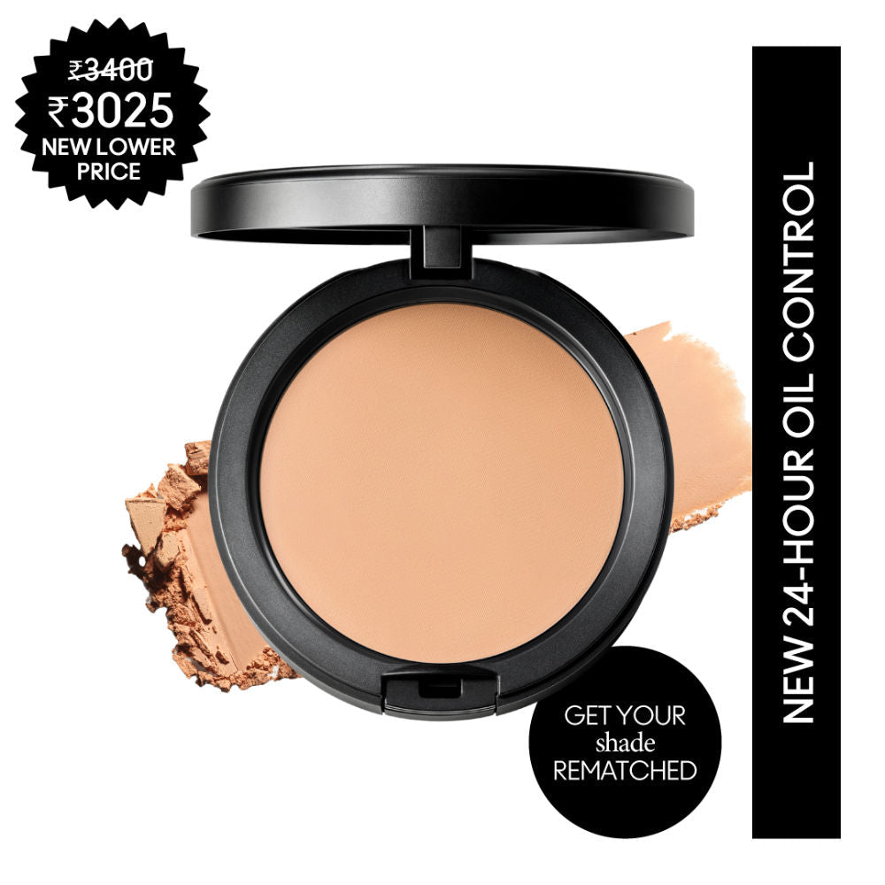 M.A.C Studio Fix Powder Plus 24-Hour Oil Control Compact Foundation With Rose & Red Algae Extracts