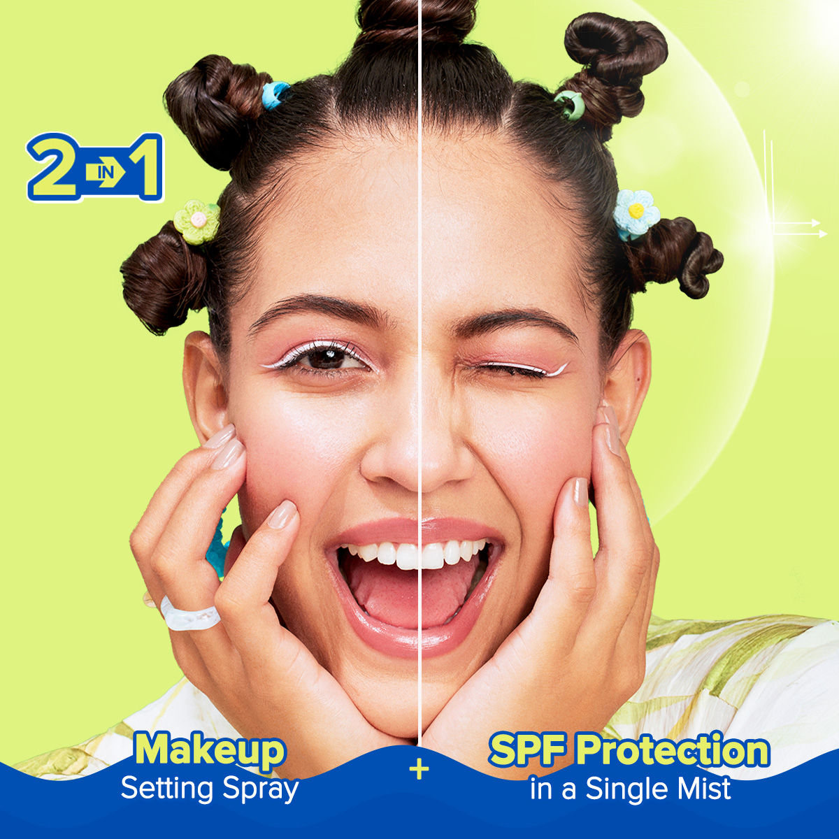 Aqualogica Bright+ Makeup Set Sunscreen Mist SPF 50+