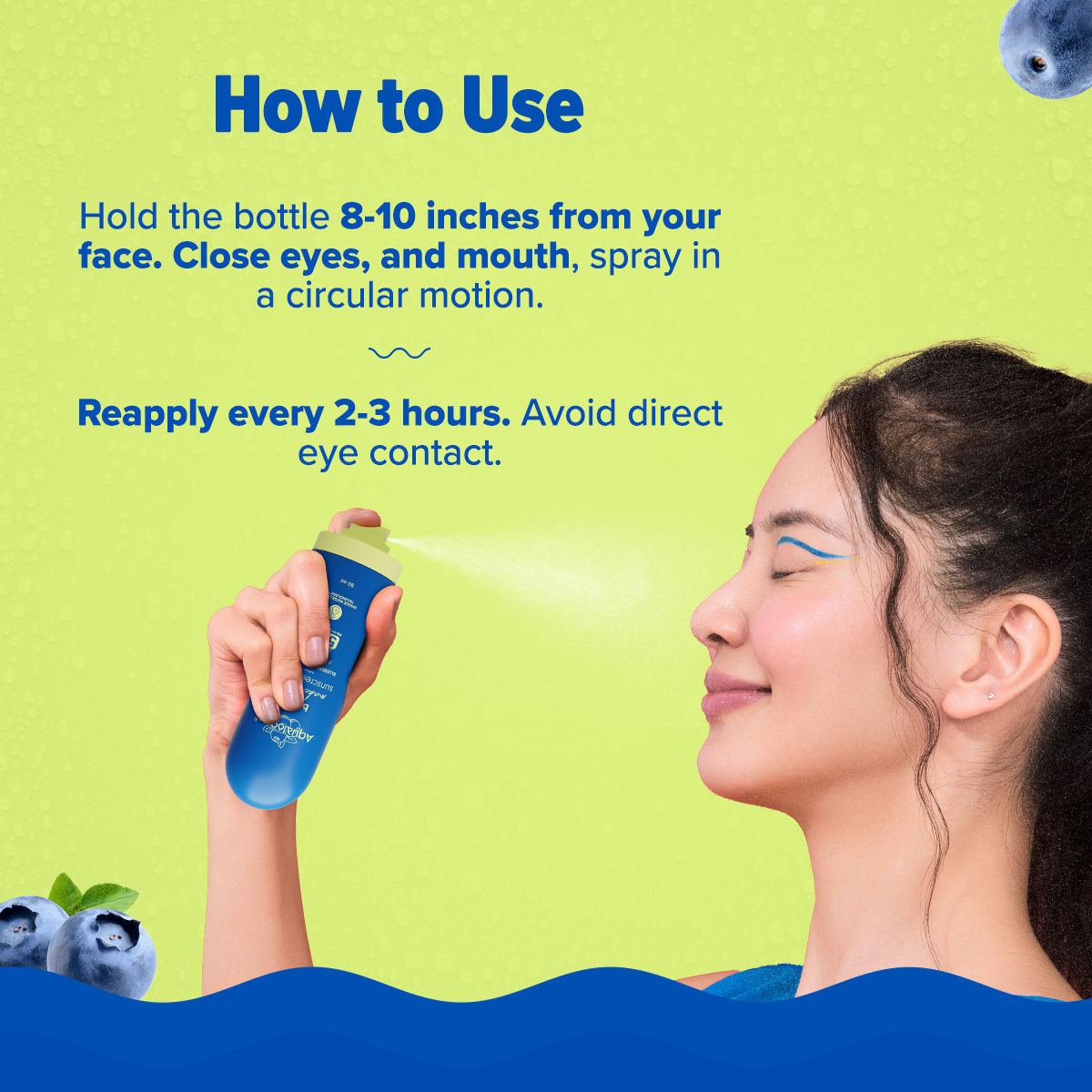Aqualogica Bright+ Makeup Set Sunscreen Mist SPF 50+