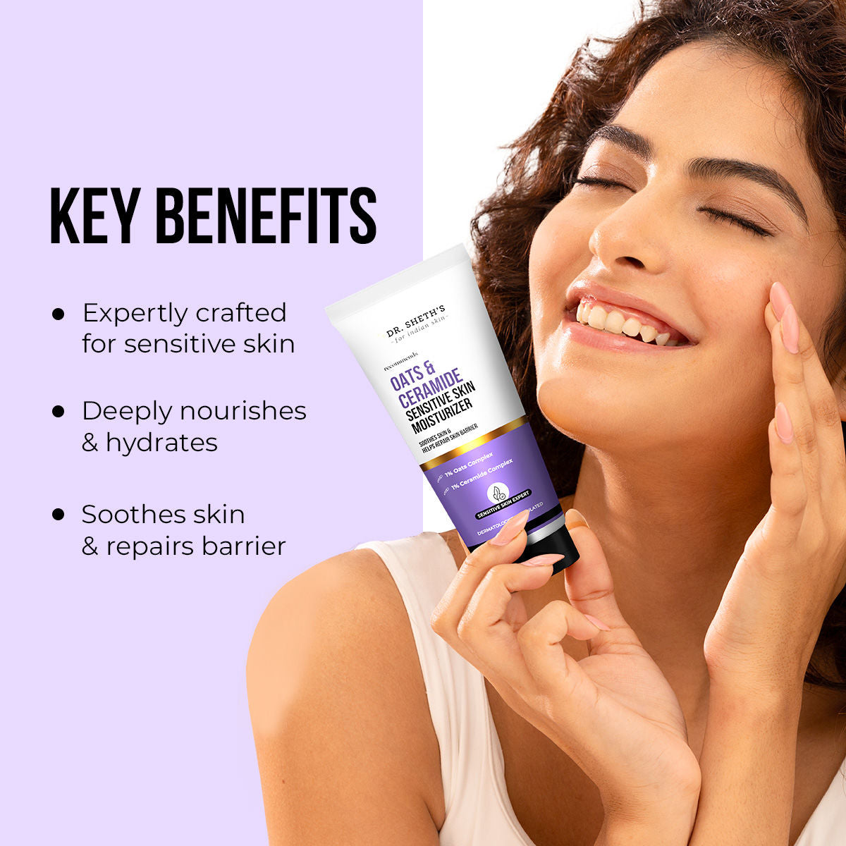 Dr. Sheth's Oats & Ceramide Sensitive Skin Moisturizer