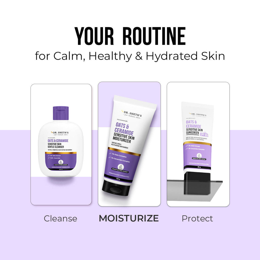 Dr. Sheth's Oats & Ceramide Sensitive Skin Moisturizer