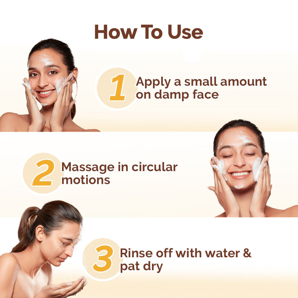Mamaearth Ubtan Face Wash With Turmeric & Saffron For Tan Removal