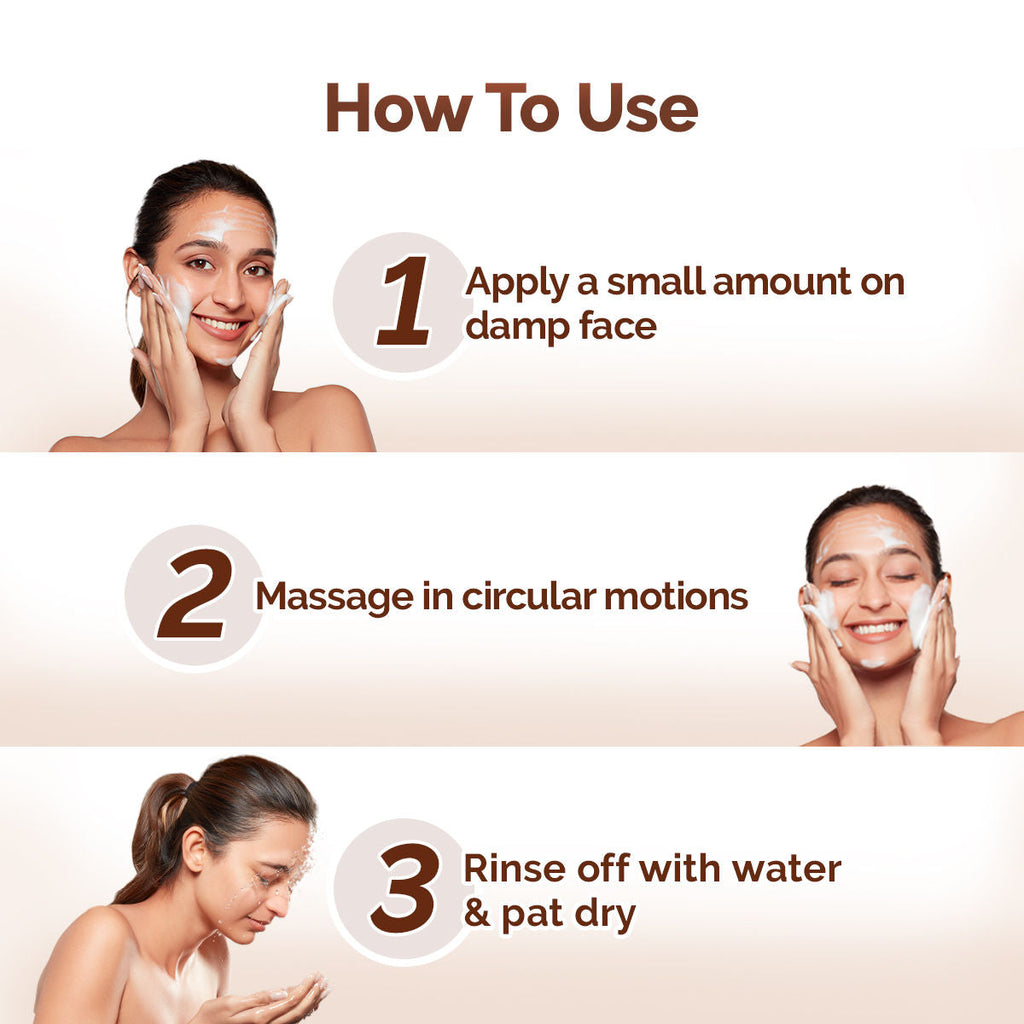 Mamaearth Rice Face Wash With Rice Water & Niacinamide for Glass Skin