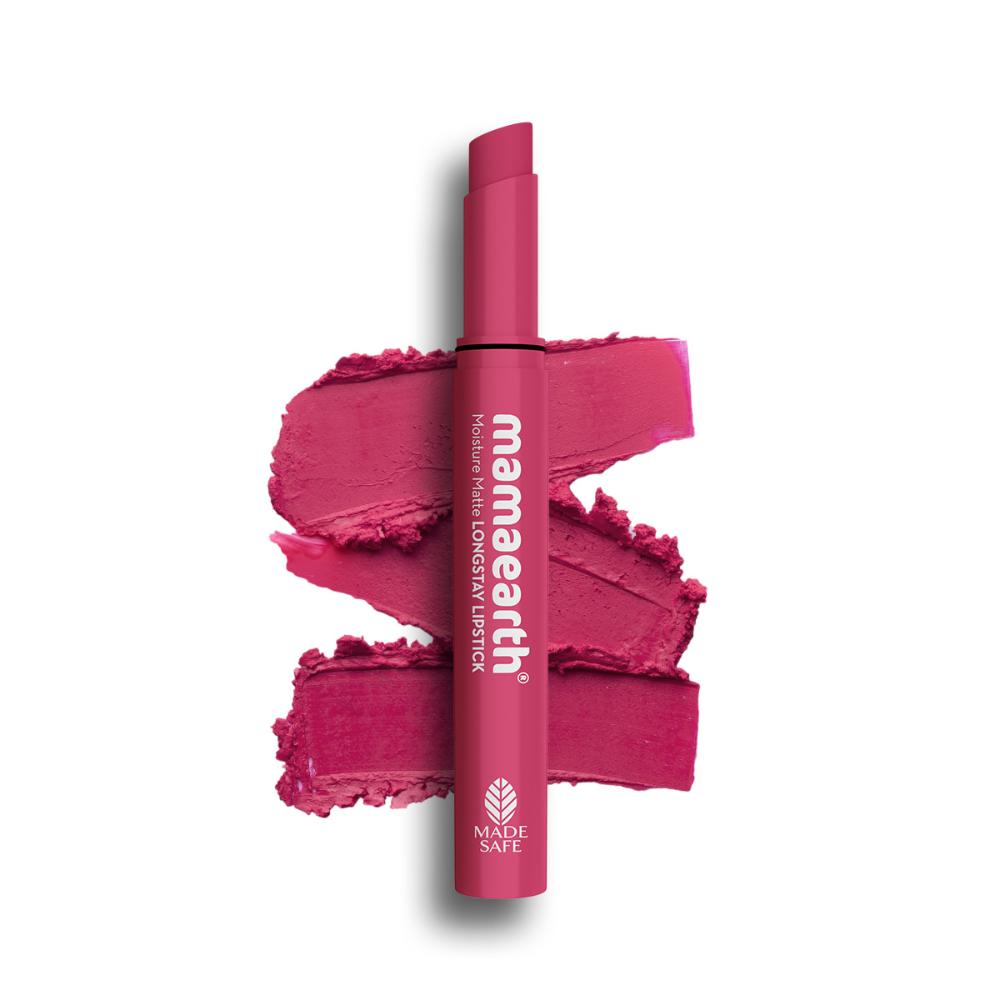 Mamaearth Moisture Matte Longstay Lipstick With Avocado Oil & Vitamin E
