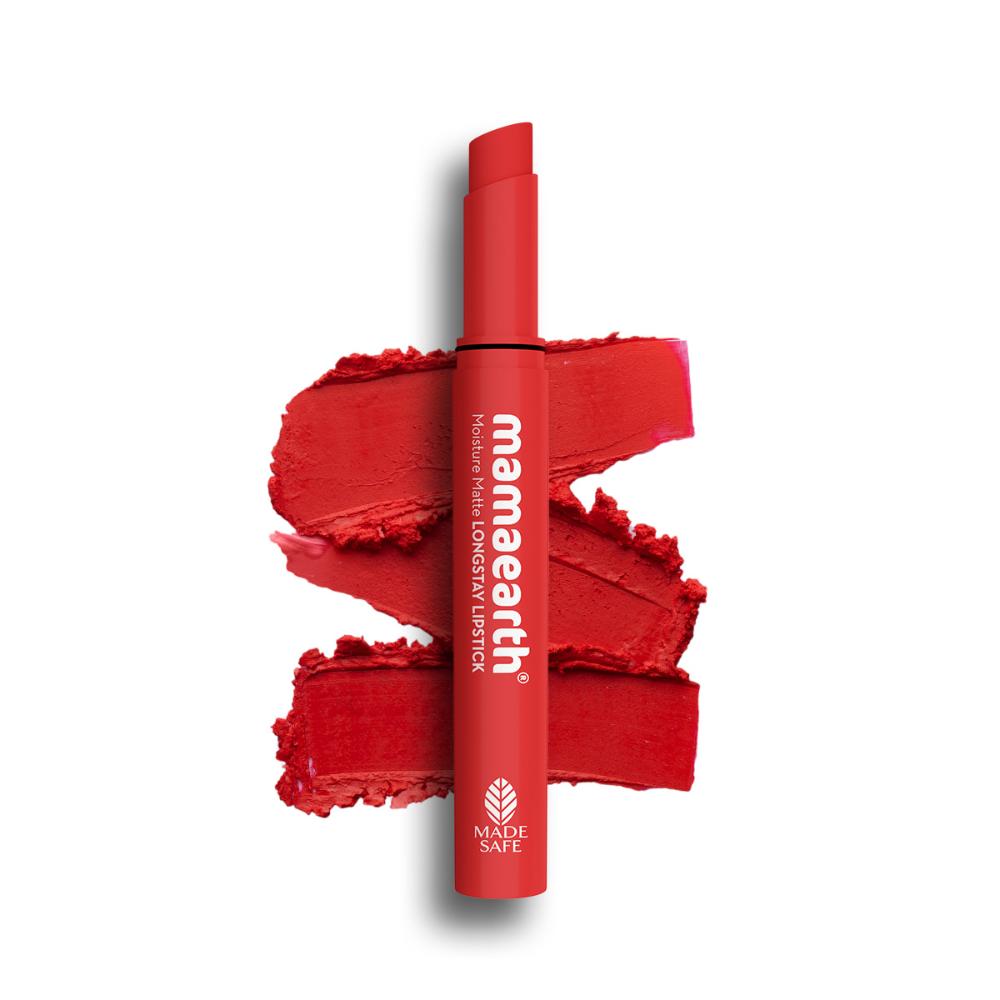 Mamaearth Moisture Matte Longstay Lipstick With Avocado Oil & Vitamin E