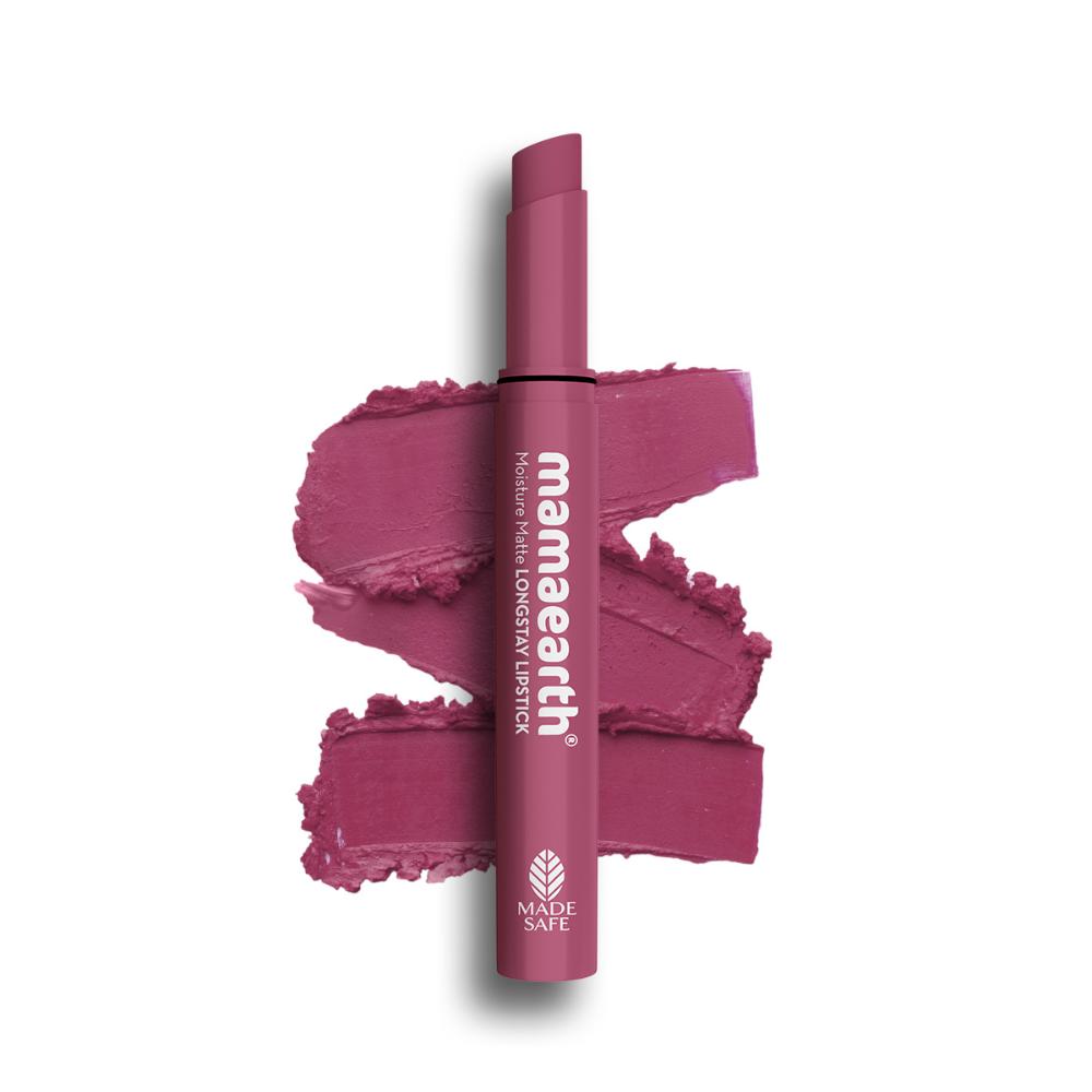 Mamaearth Moisture Matte Longstay Lipstick With Avocado Oil & Vitamin E