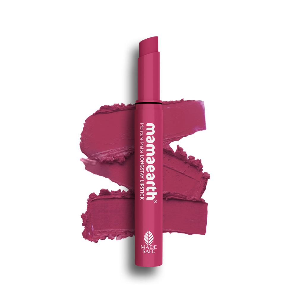 Mamaearth Moisture Matte Longstay Lipstick With Avocado Oil & Vitamin E