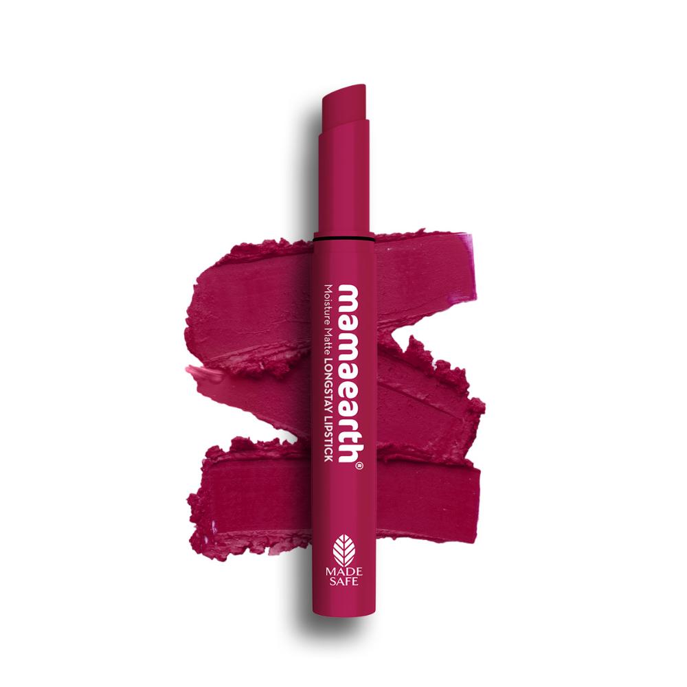 Mamaearth Moisture Matte Longstay Lipstick With Avocado Oil & Vitamin E