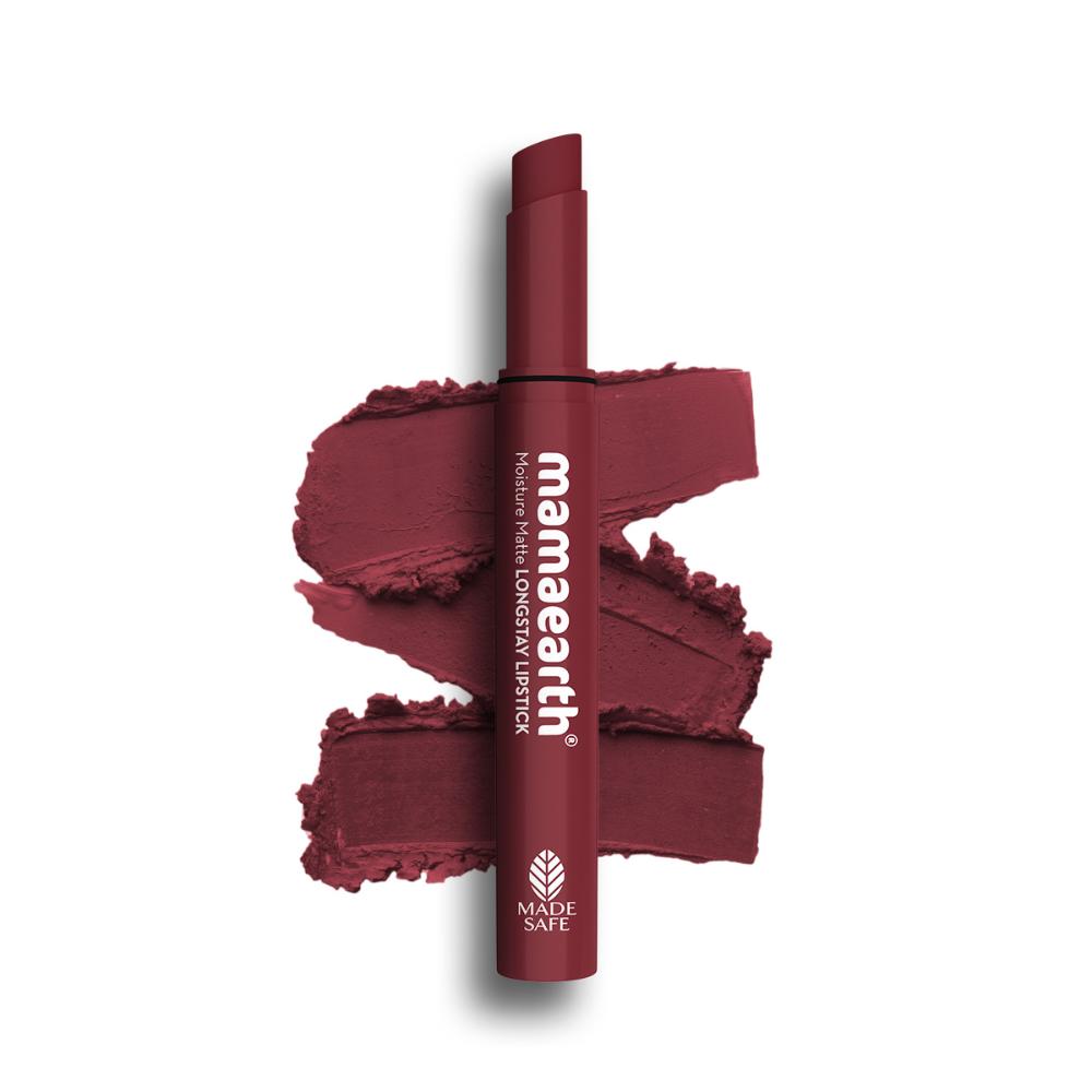 Mamaearth Moisture Matte Longstay Lipstick With Avocado Oil & Vitamin E