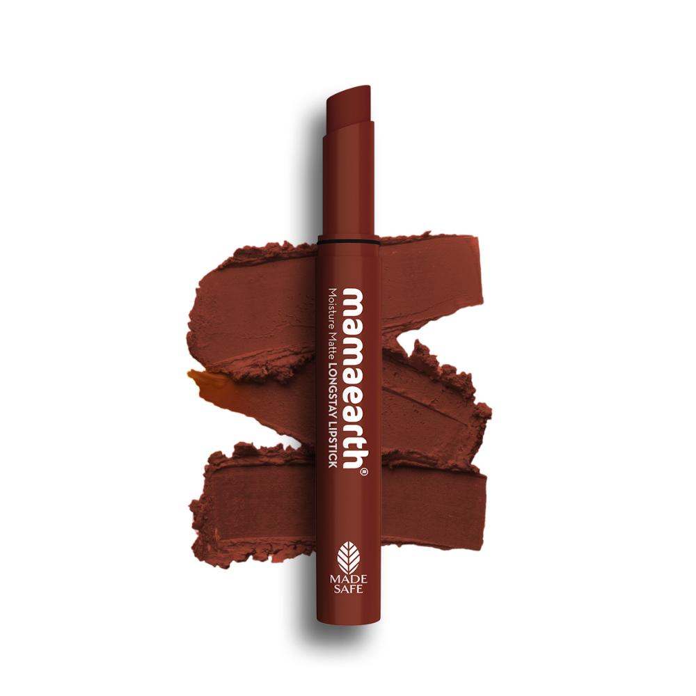 Mamaearth Moisture Matte Longstay Lipstick With Avocado Oil & Vitamin E