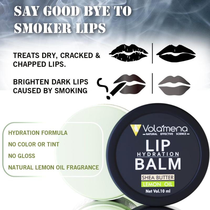 Volamena Lip Brightening Balm With Beetroot Extract & Shea Butter