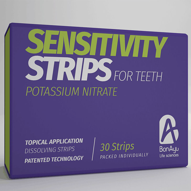 BonAyu Sensitivity Strips reduces Dental Sensitivity with Natural Menthol and clove oil