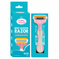 VI-JOHN Feather Touch Body Shaving Razor Coted With Aloevera & Vitamin E Advance Nano Coated