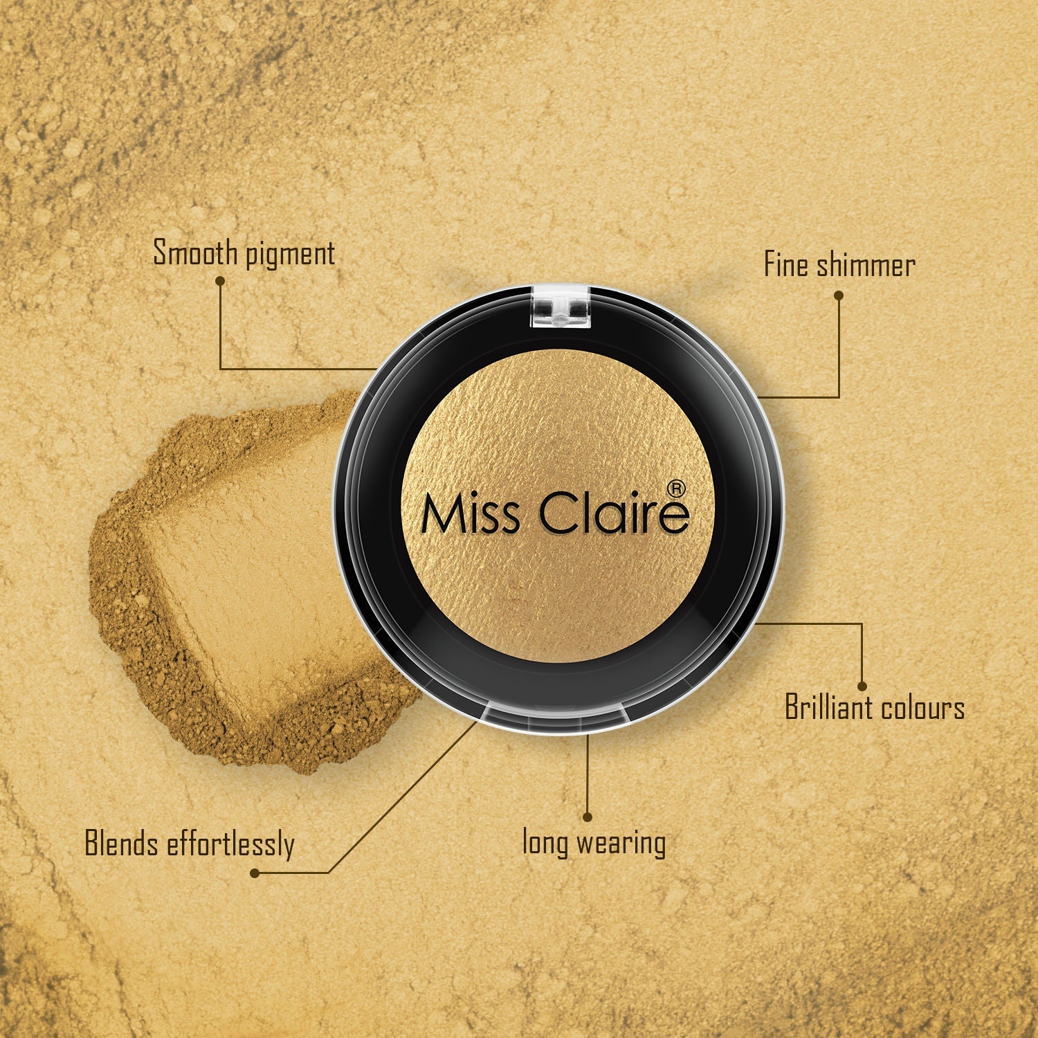 Miss Claire Baked Eyeshadow