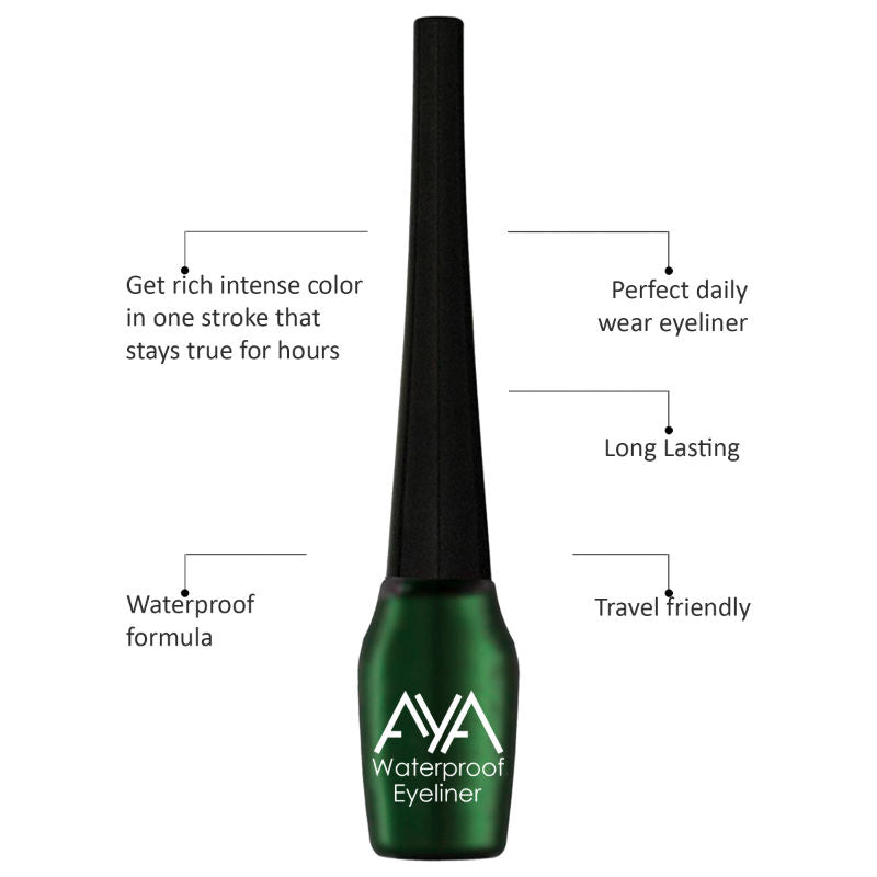 AYA Waterproof Eyeliner - Green
