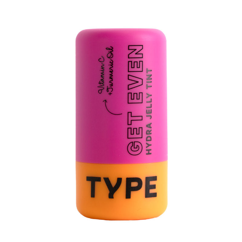 Type Beauty Get Even Hydra Jelly Tint with Vitamin C For Cheeks, Lips and Eyes