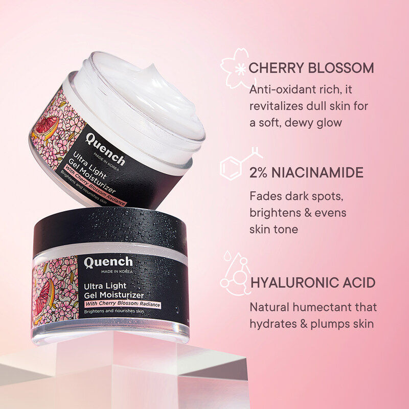 Quench 2% Niacinamide Ultra Light Gel Moisturizer