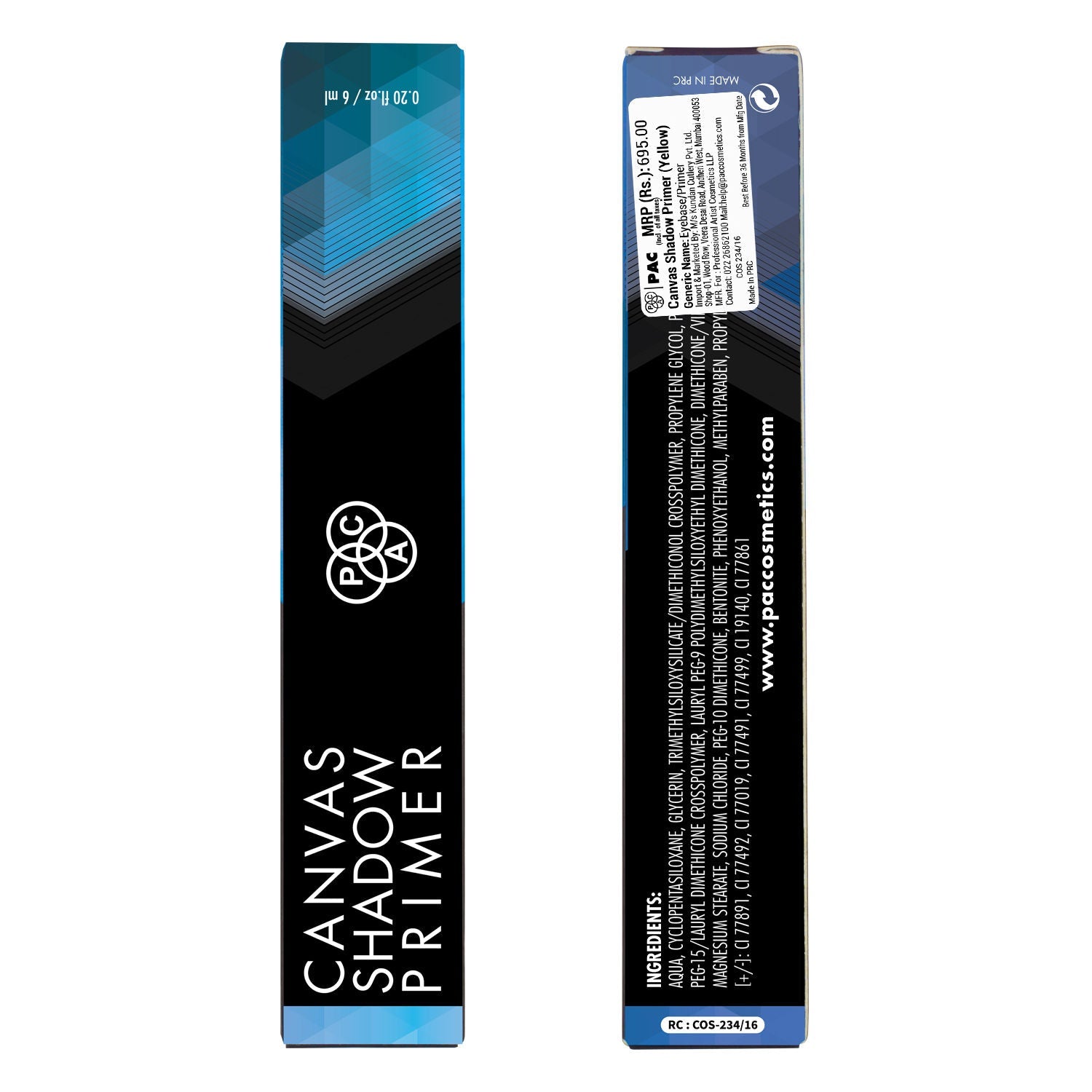 PAC Canvas Shadow Primer - Yellow