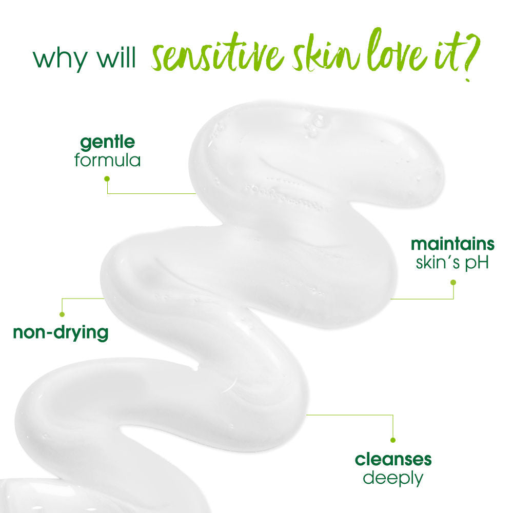 Simple Kind To Skin Moisturising Facial Wash, Reduces Dryness with Panthenol for Dry Skin