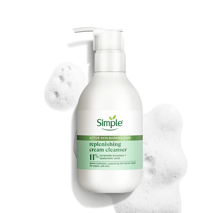 SIMPLE Active Skin Barrier Care, with 11% Ceramide Boosters for Sensitive Skin