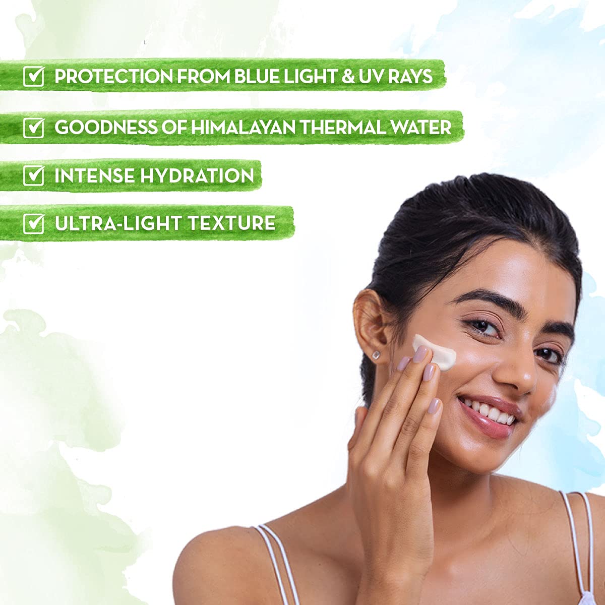 Mamaearth Aqua Glow Hydrating Sunscreen Gel With Himalayan Thermal Water & Hyaluronic Acid