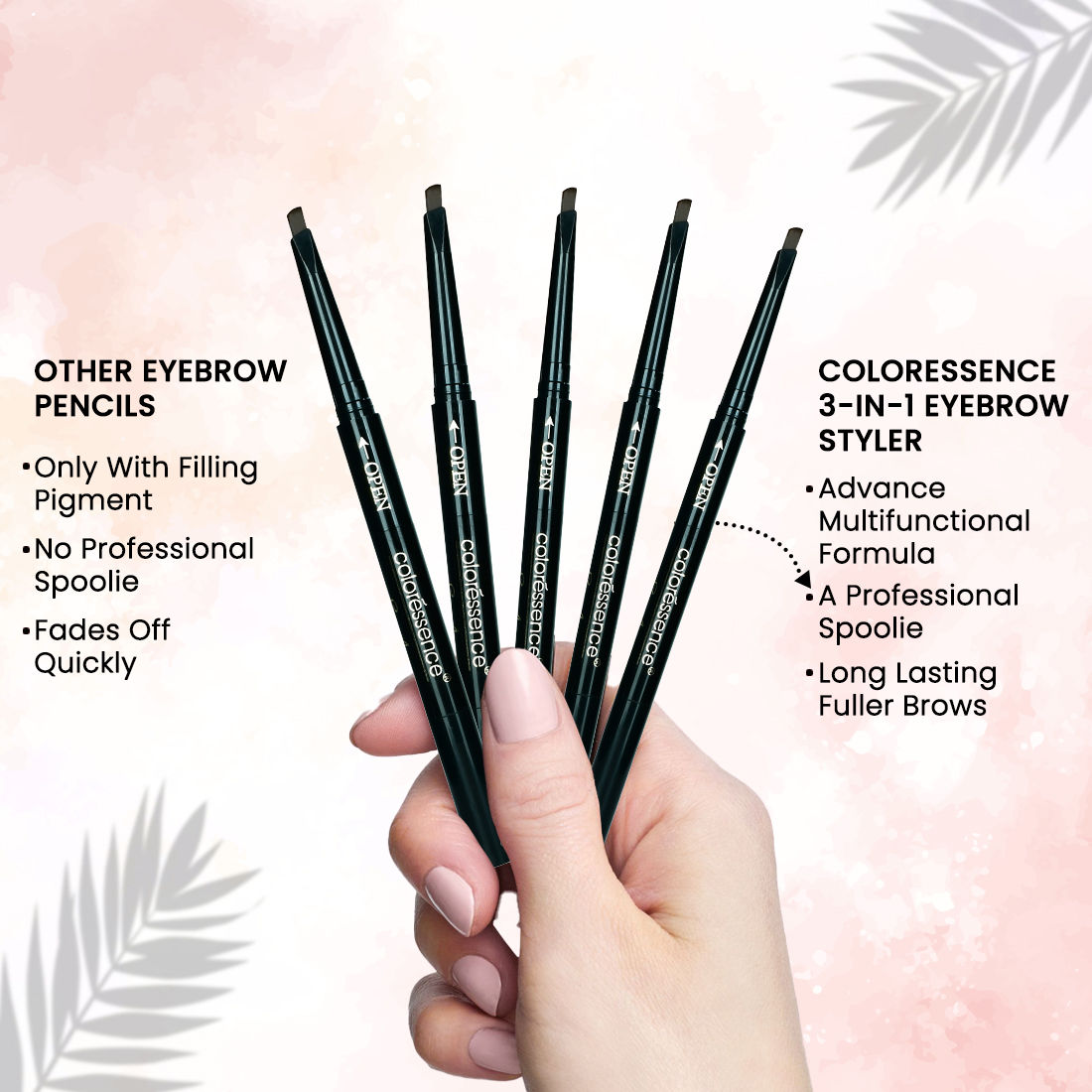 Coloressence 3 In 1 Multifuntion Eyebrow Styler