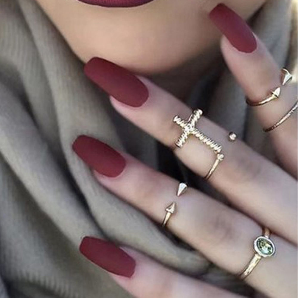 Secret Lives Maroon Matte