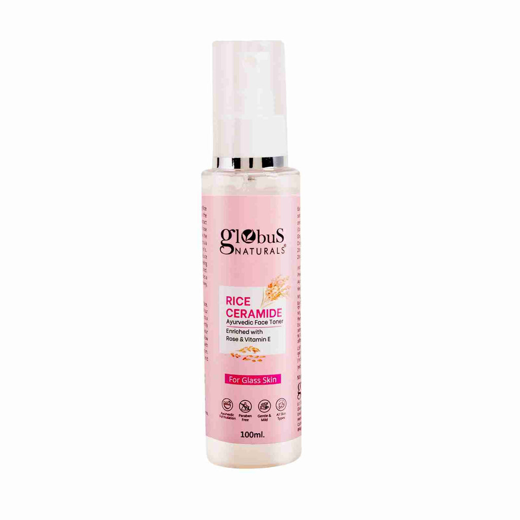 Globus Naturals Rice Ceramide Ayurvedic Face Toner