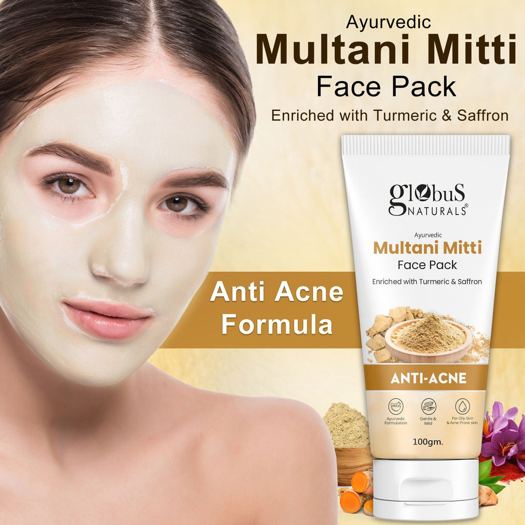 Globus Naturals Anti Acne Multani Mitti Face Pack