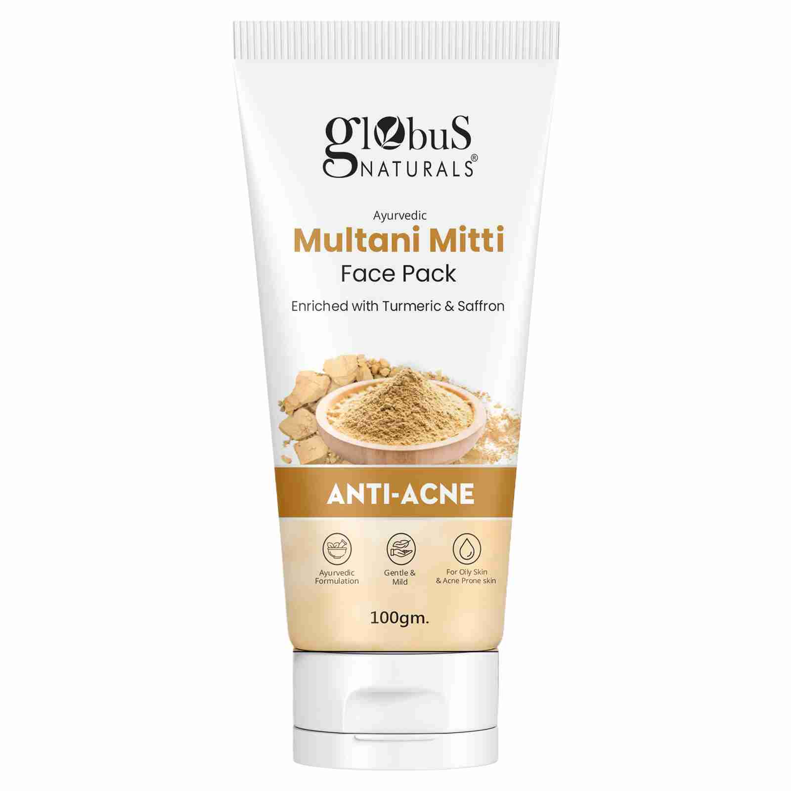 Globus Naturals Anti Acne Multani Mitti Face Pack