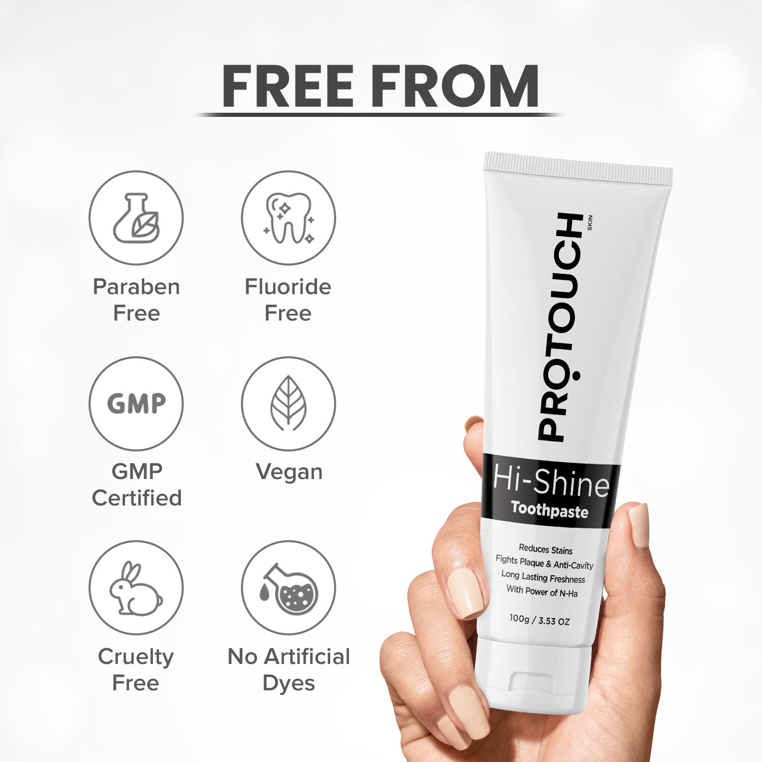 Protouch Hi-Shine Toothpaste
