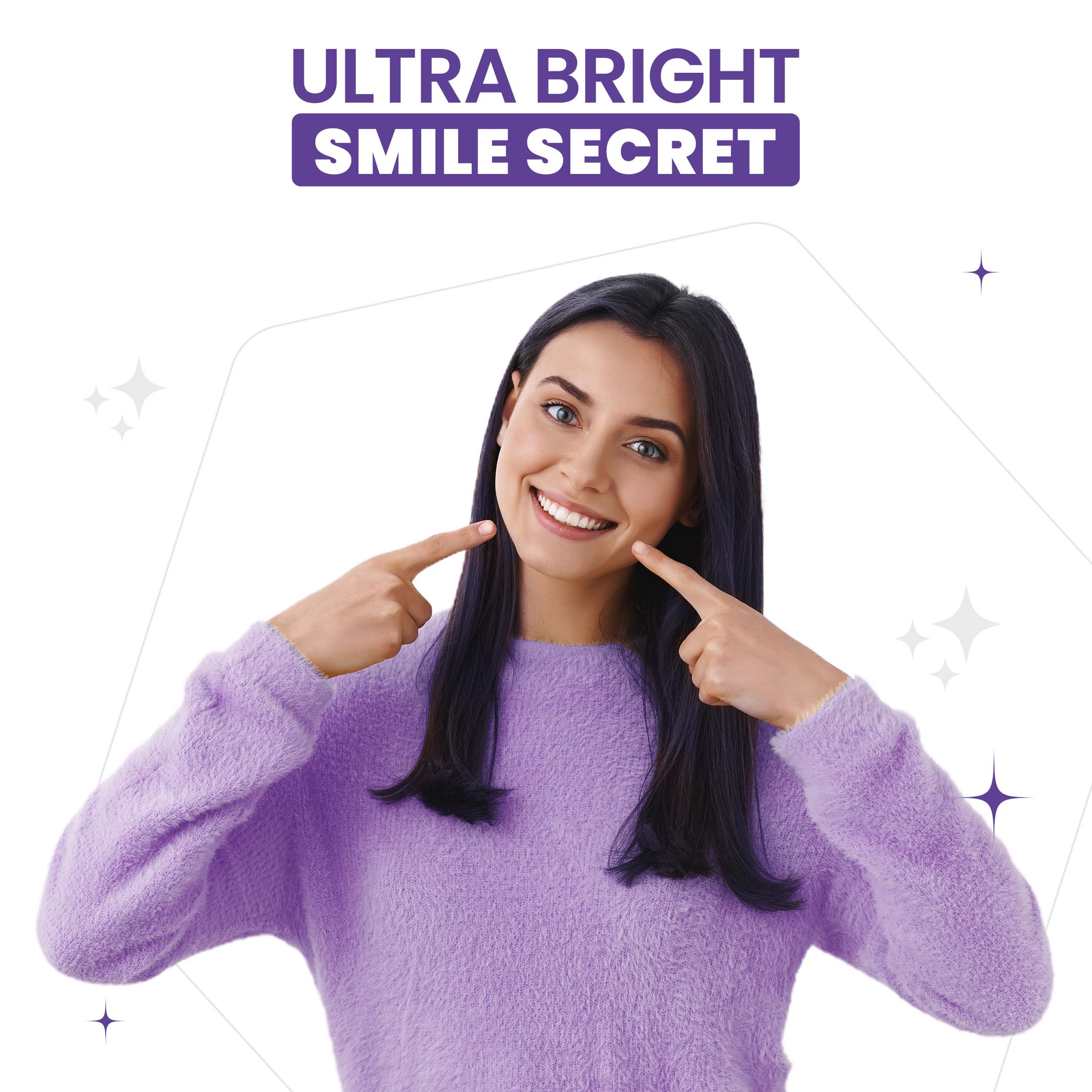 PROTOUCH Ultra Bright Purple Teeth Whitening Toothpaste Serum, Colour Correction
