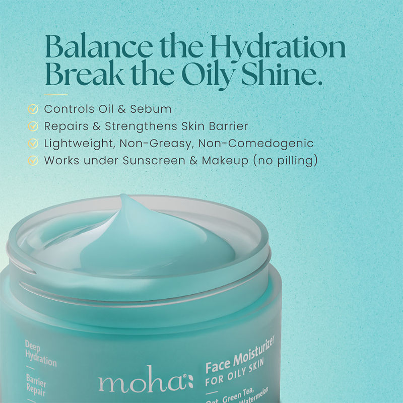 Moha Face Moisturiser For Oily Skin