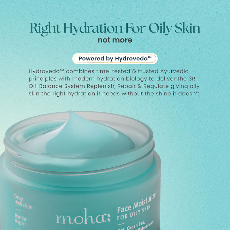 Moha Face Moisturiser For Oily Skin