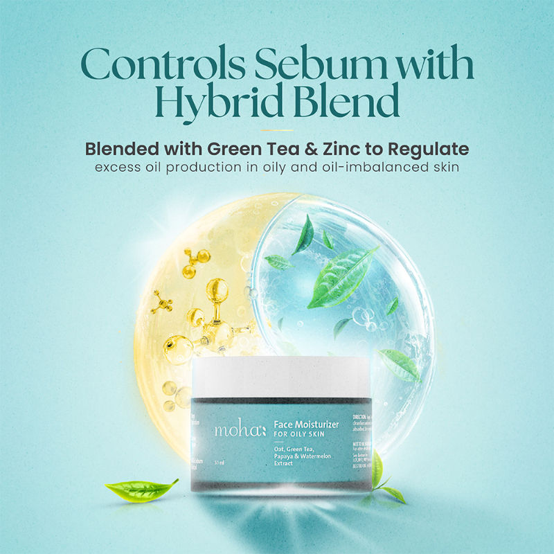 Moha Face Moisturiser For Oily Skin