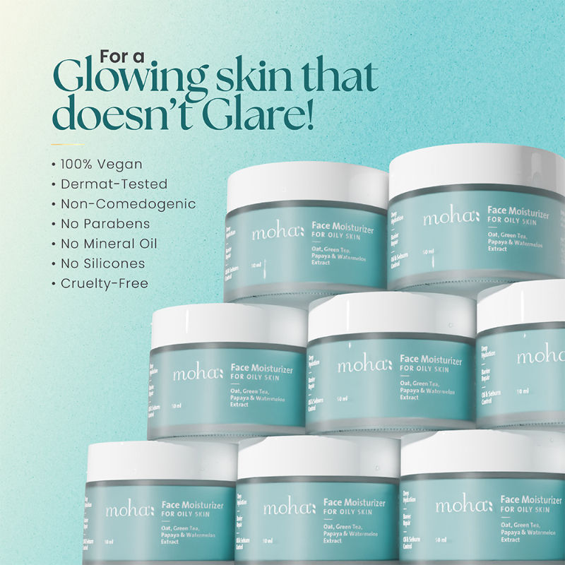 Moha Face Moisturiser For Oily Skin