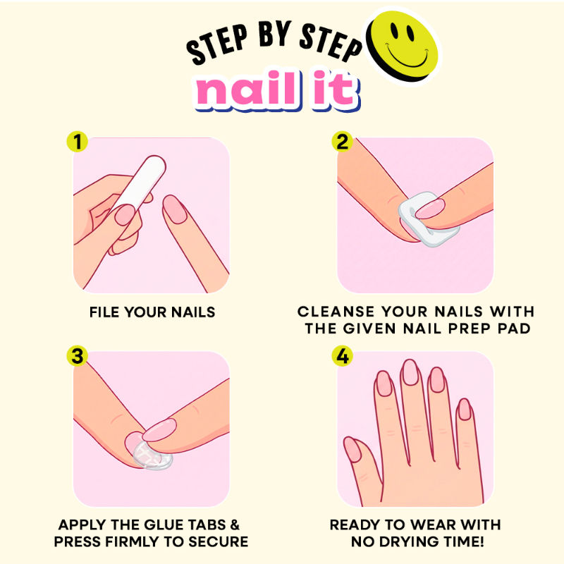 Nykaa Cosmetics Pro Press On Nails