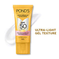 POND’S Sun Miracle SPF 50 PA+++ Crème Gel Sunscreen - Protect & Bright, With Niacinamide