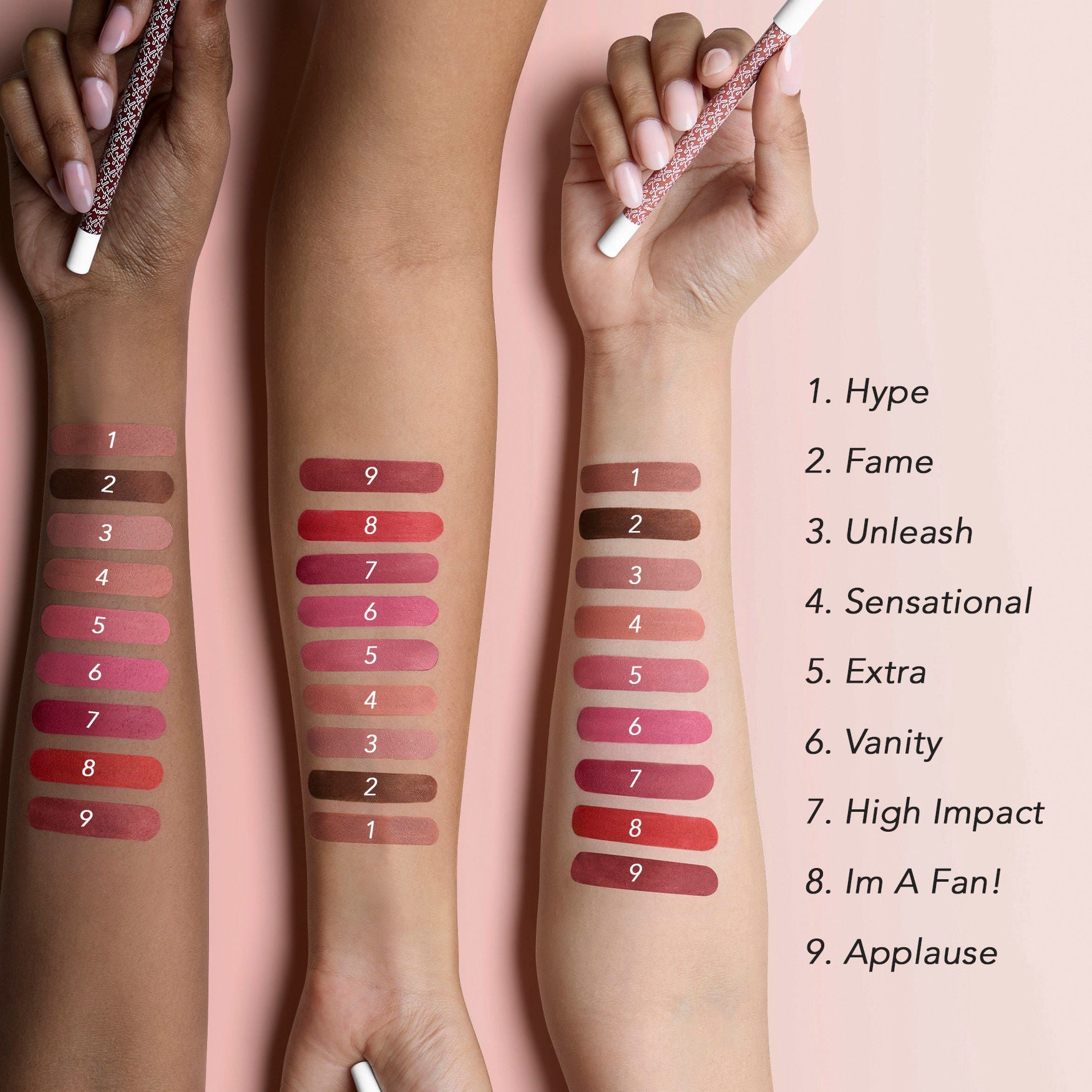 Kay Beauty Matte Action Lip Liner