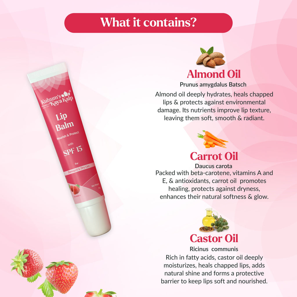 Kulsum's Kaya Kalp Lip Balm With SPF 15