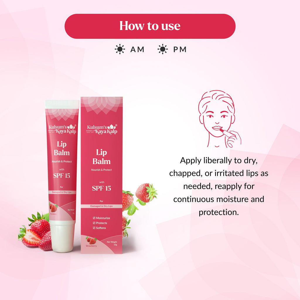 Kulsum's Kaya Kalp Lip Balm With SPF 15