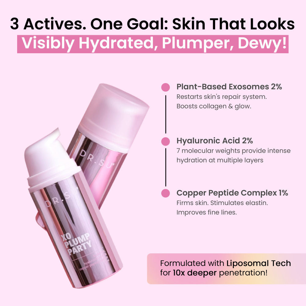 Dr. Su Exosome Serum For Intense Hydration, Barrier Repair & Anti-Aging Benefits