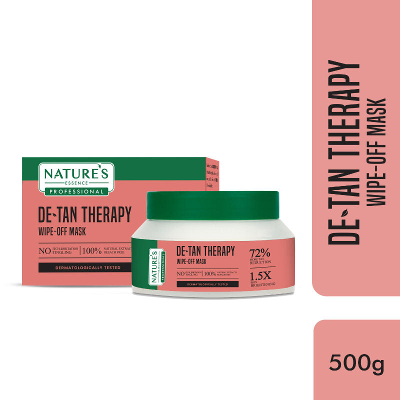 Nature's Essence De Tan Therapy Wipe Off Mask