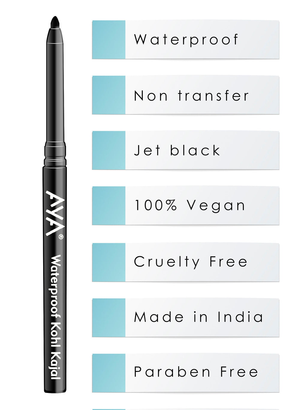 AYA Waterproof Kohl Kajal